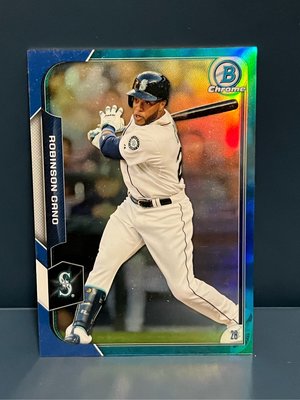 Robinson Cano 限量150張藍亮 2015 Bowman Chrome