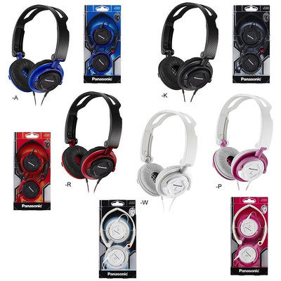 非仿冒品.平輸、代購 (公司貨) Panasonic RP-DJS150 可摺疊頭戴式耳機 視聽影訊