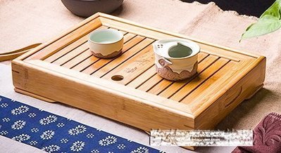 【熱賣精選】孟宗竹茶盤 儲水茶盤 茶臺茶托 茶具泡茶盤 688A