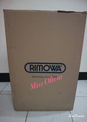 Miss Olivia名牌包包店～Rimowa Limbo 32吋寶石紅行李箱