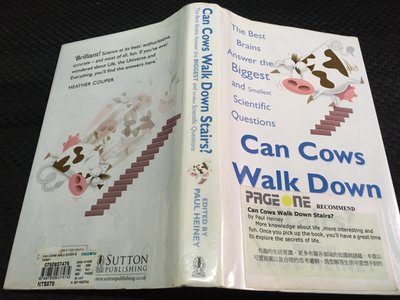 「環大回收」♻二手 原文叢書 早期【Can Cows Walk Down Stairs Heiney Paul】中古書籍