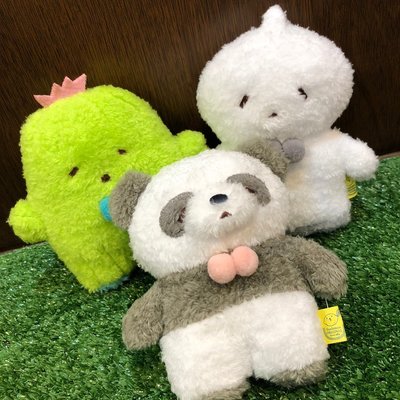 【誠誠小舖】日本進口 正版 動物 SUNLEMON Tatton 塔頓 熊貓 仙人掌 幽靈 可站立 S尺寸 玩偶 絨毛