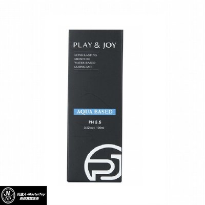 Play&Joy 水潤款 潤滑液 100ml 總公司授權經銷商