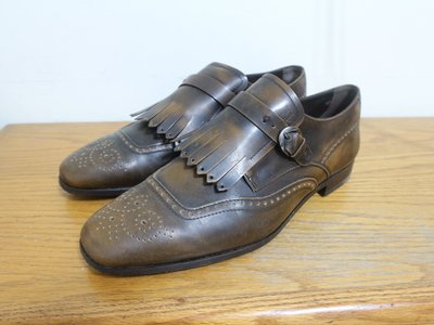 【G.Vintage】義大利 正品TOD'S 高級孟克皮鞋