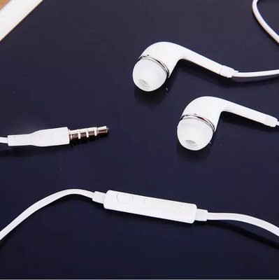 入耳式耳機 帶線耳機 帶麥克風 蘋果安卓通用 無音量調節開關 OPP袋裝 批發價