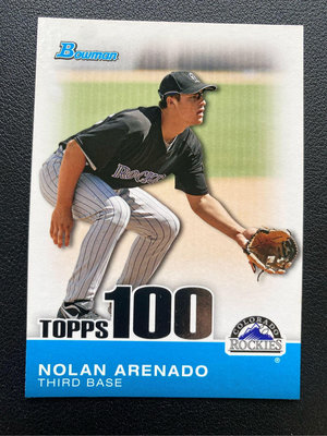 MLB Nolan Arenado topps 100 納豆 紅雀隊