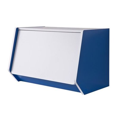 書櫃 置物櫃【收納屋】艾莉絲加大掀門櫃-藍色&amp;DIY 組合傢俱CF-BIR60B