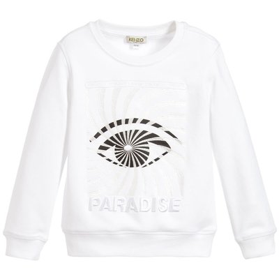 代購~真品~~KENZO KIDS Paradise sweatshirt~~ eye 眼睛衛衣 (size: 16)