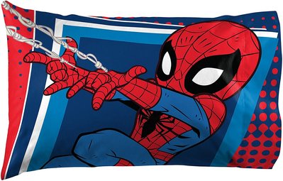 預購 美國帶回 Marvel Spiderman 漫威 英雄  蜘蛛人 雙面 枕頭套 一個 材質柔軟 粉絲最愛