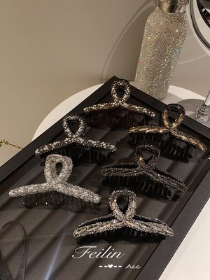韓國珍珠發夾2021年新款后腦勺頭發夾子發抓夾女大號鯊魚夾發爪潮現貨 正品 促銷
