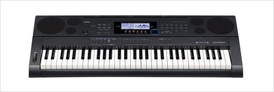 『立恩樂器』CASIO CTK-6200 高階型電子琴 黑色 保固一年 3期零利率實施中