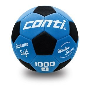 "爾東體育" CONTI S1000-4-BKB CONTI足球 4號軟式安全足球 4號足球 安全足球 足球