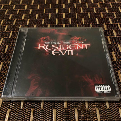 二手CD 惡靈古堡（RESIDENT EVIL）電影原聲帶專輯