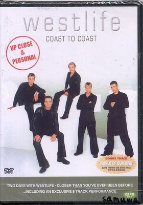 正版全新DVD~西城男孩 咫尺天涯 / Westlife - Coast To Coast 下標就賣