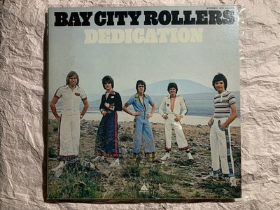 蘇格蘭搖滾樂團-貝城壓路機-奉獻 LP二手專輯黑膠(日本精裝版） Bay City Rollers - Dedication Album Vinyl