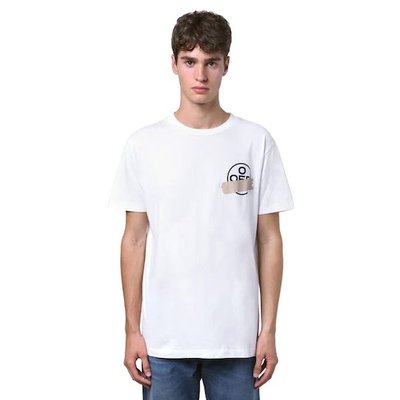 美國百分百【全新真品】OFF-WHITE TAPE ARROWS T-SHIRT 潮牌膠帶箭頭 短袖T恤 白色 BA71