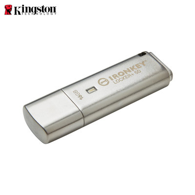 金士頓 IronKey Locker+ 50 保固公司貨 16GB 加密隨身碟 (KT-IKLP50-16G)