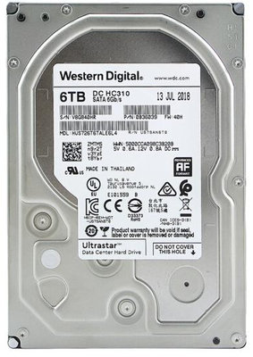 WD/西部數據 HUS726T6TALE6L4 6TB企業級服務器臺式6T硬盤6TB存儲 -亞德機械五金家居