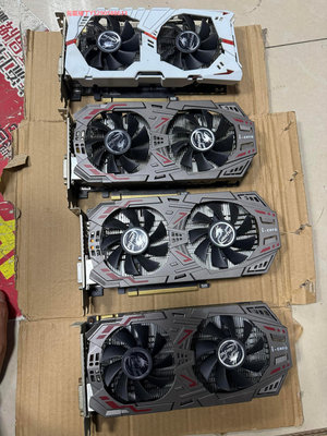 顯卡七彩虹影馳GTX960 4g 2g索泰微星吃雞游戲電腦拆機二手顯卡1050ti