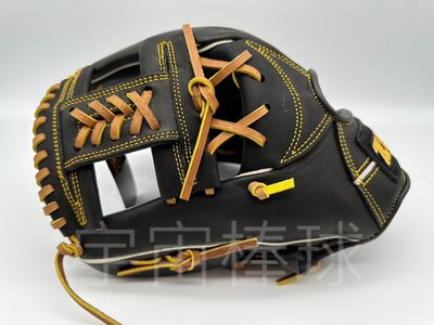 ※宇宙棒球※ZETT 2023新款 812系列 反手棒壘球手套 11.5吋 內野工字 黑 BPGT-81206