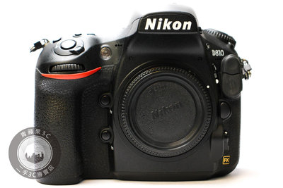 【高雄青蘋果3C】Nikon D810 單機身 二手 全片幅 公司貨 單眼相機 快門次數:169xx #87555