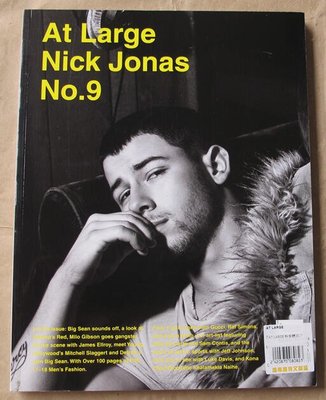歐美男性流行文化雜誌 At Large No.9 (2017):Nick Jonas+Mitchell Slaggert