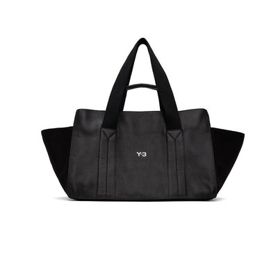 [全新真品代購-F/W23 SALE!] Y-3 Lux Leather 黑色 手提包 / 旅行包 (Y3)