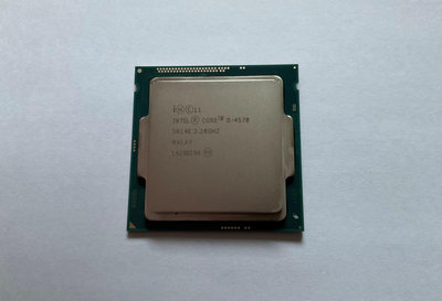 INTEL i5-4570 CPU 1150腳位 (二手良品) 另送一個塔散