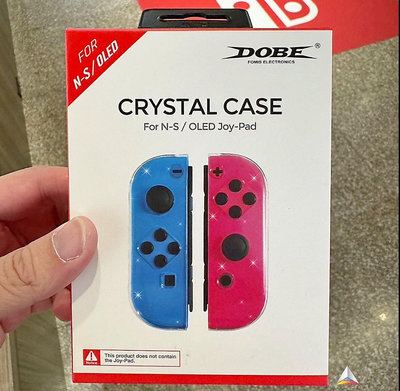 ◮林口歡樂谷◮Switch DOBE Joy-Con 手把保護殼 (TNS-1711) 輕薄易散熱 水晶殼 (現貨)