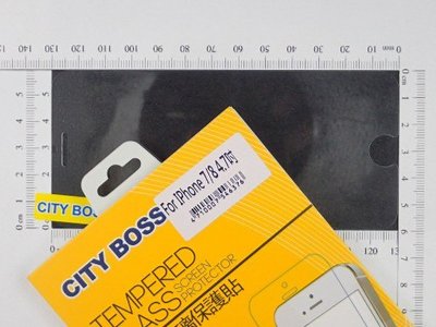 CITY BOSS Apple IPhone 8 i8 4.7吋 螢幕保護貼鋼化膜 小8 CB亮面玻璃全膠