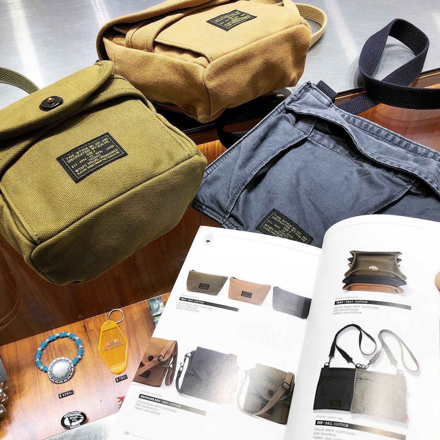 【希望商店】WTAPS PEP BAG 12AW 經典黑標輕便小包| Yahoo奇摩