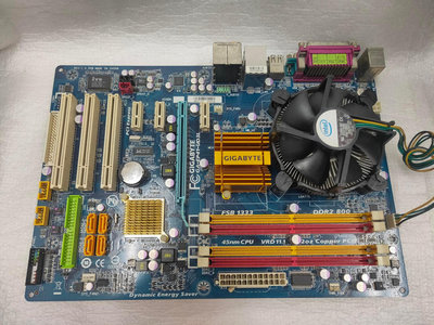 技嘉GA-EP41-UD3L (rev. 1.0)主機板 + 四核 Intel Xeon E5420 2.5GCPU含原廠風扇 "現貨