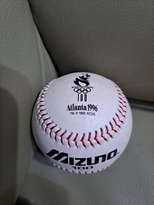 全台奇拍唯一，奧運棒球~1996亞特蘭大奧運棒球比賽用球一顆～Mizuno100～非實戰球