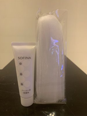 [雅雅的店]SOFINA蘇菲娜 彈力泡泡潔顏乳(附專用起泡網)30g *直購價55元*
