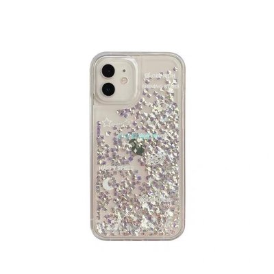 iphone13手機殼透明亮片流沙殼 適用 iPhone13promax手機殼 蘋果12手機殼 i11 全包 保護