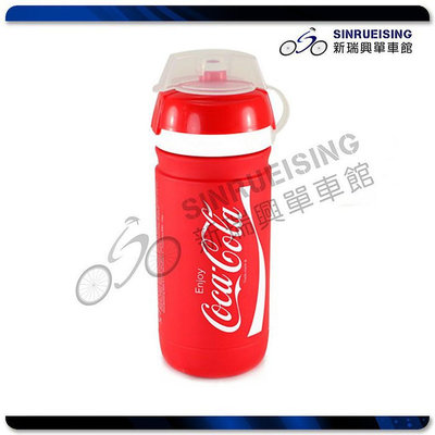 【阿伯的店】ELITE Corsa Coca-Cola 可口可樂1000ml 自行車水壺-紅色#US1006-1