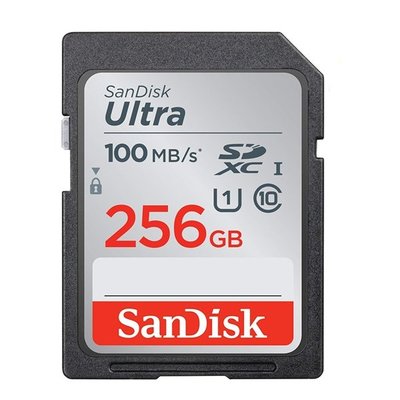 SanDisk Ultra SDXC 256GB 記憶卡 SD 256G UHS-I Class10 100MB/s 公司貨 SDSDUNR