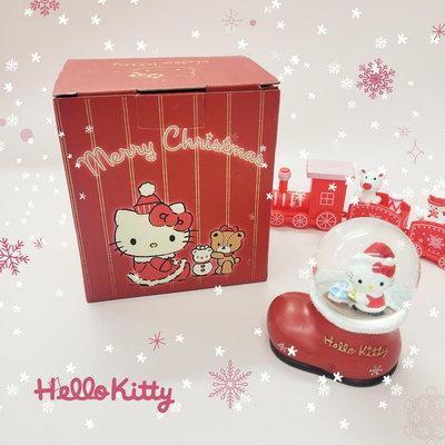 聖誕水晶球-HELLO KITTY 送禮 三麗鷗SANRIO正版授權