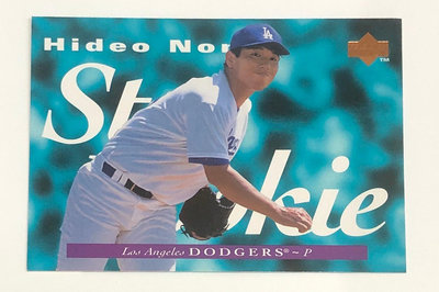 [MLB] 1995 Upper Deck  野茂英雄 Hideo Nomo RC 新人卡
