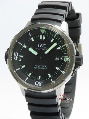 台北腕錶 IWC 萬國錶 Aquatimer 2000米  海洋時計  IW358002   187419
