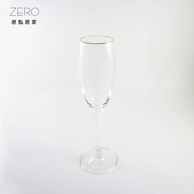 法國樂美雅 Arcoroc senso 杯口純金邊 紅酒杯 酒杯 高腳杯 玻璃杯 薄杯口 180cc