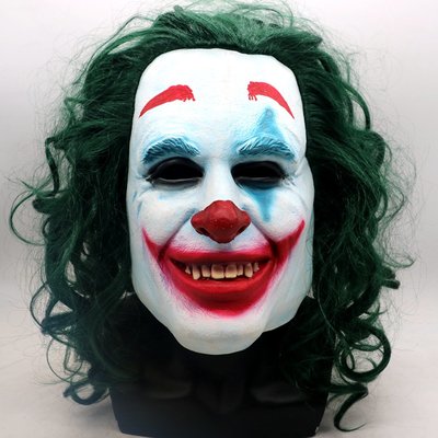 Movie Joker Arthur Fleck Mask 蝙蝠俠萬圣節小丑面具