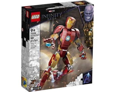 下標詢問 樂高 LEGO 積木 Marvel超級英雄系列 Iron Man 鋼鐵人 76206 代理現貨