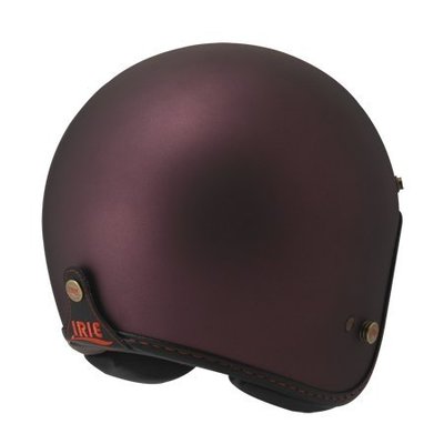 [小齊安全帽]  瑞獅 ZEUS ZS-385B 消光暗紫紅 造型銅釦 車縫色線 網狀隔熱內裡 日式復古帽 安全帽 機車