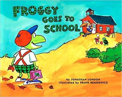 ＊小貝比的家＊FROGGY GOES TO SCHOOL/平裝/3~6歲