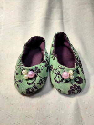 手工珠珠嬰兒包鞋 嬰兒鞋 手工鞋 彌月禮物