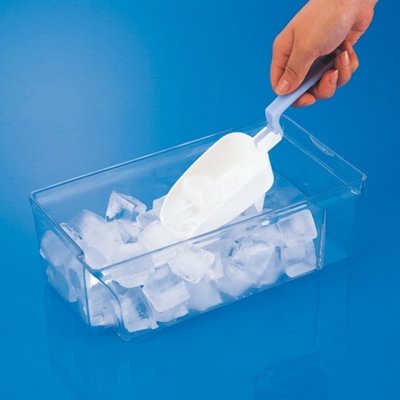 大賀屋 日本製 挖冰勺 inomata 冰鏟 可折疊收納 可折疊 冰塊鏟子 調酒 飲料冰塊 冰塊 J00053188