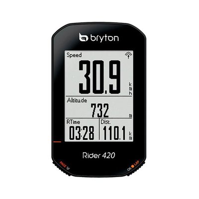 [SIMNABIKE]Bryton Rider 420E/420T智慧型運動碼表 - 單碼表 / 全配｜適用於自行車運動