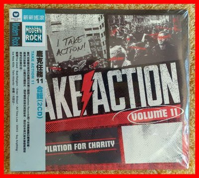 ◎2005全新雙CD未拆!龐克任務11-精選合輯-等38首好歌-TAKE ACTION 11-獨立派系搖滾.顛覆想像◎