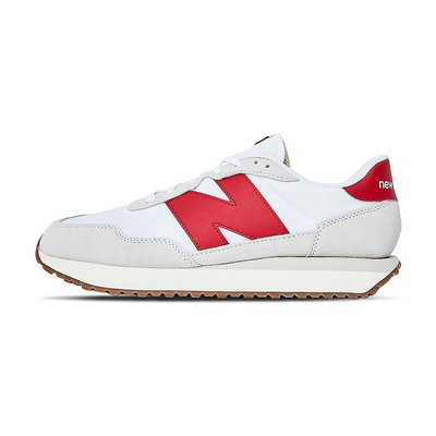 New Balance NB 237 男 紅色 牛奶糖 復古 麂皮 運動 休閒鞋 MS237RG-D楦